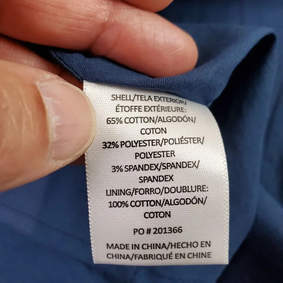 Modcloth Definitively Darling Fit and Flare Dress Womens 14 Blue Plaid Retro Fab - Picture 11 of 16